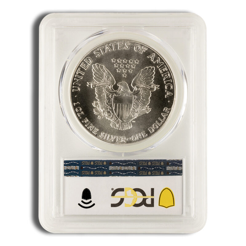 1986 Silver Eagle PCGS MS69 - Image 2