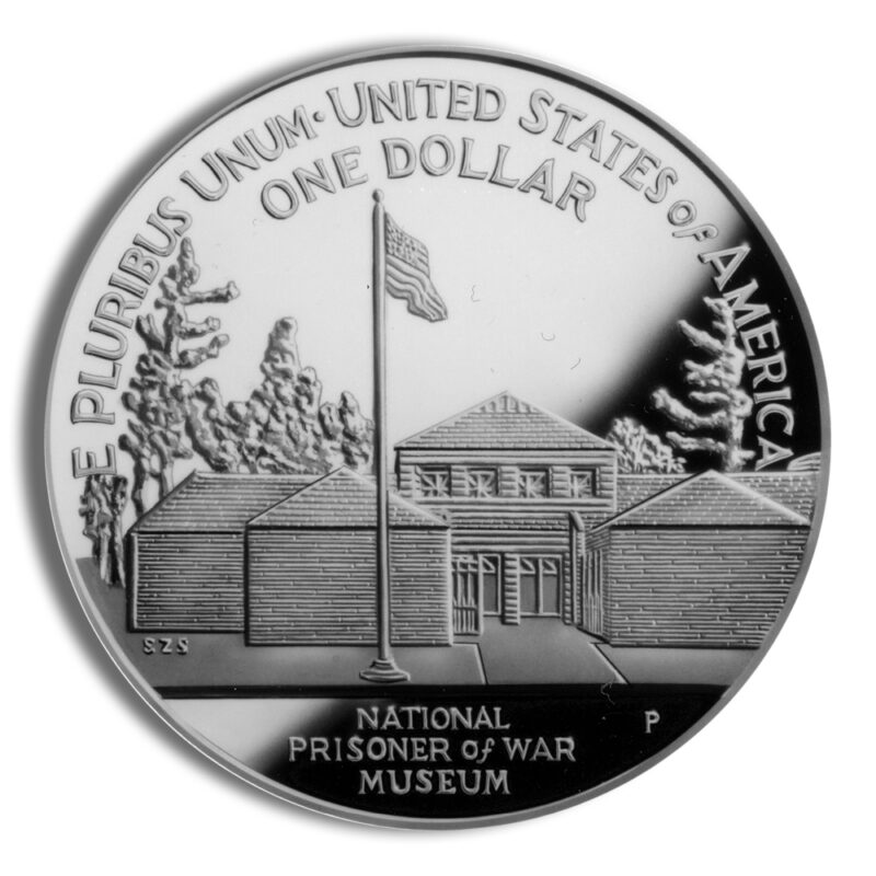 1994-P $1 Prisoner of War Silver Commem - Proof - Image 2