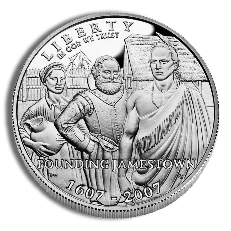 2007-P $1 Jamestown Silver Commem - Proof