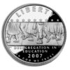 2007-P $1 Little Rock, Deseg Silver Commem - Proof