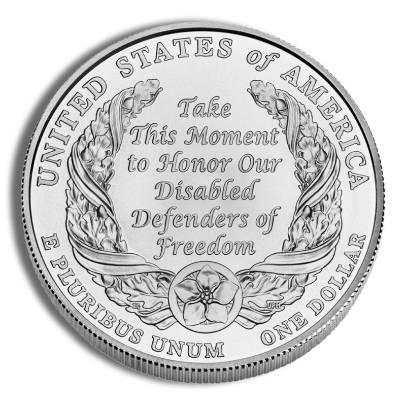 2010-W $1 Disabled Veterans Silver Commem - BU - Image 2