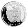 1997-P $1 Law Enforcement Silver Commem - Proof - Image 2