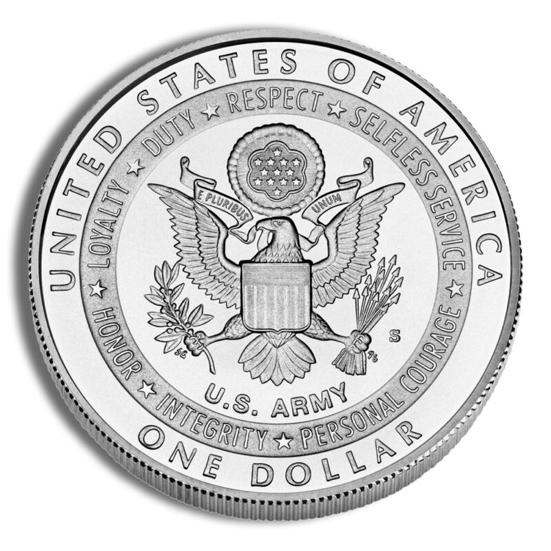 2011-S $1 US Army Silver Commem - BU - Image 2