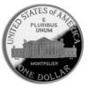 1993-D $1 Bill Rights, Madison Silver Commem - BU - Image 2