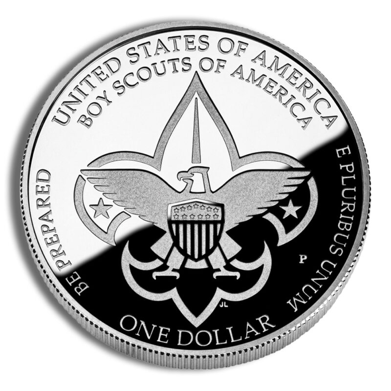 2010-P $1 Boy Scouts Silver Commem - Proof - Image 2