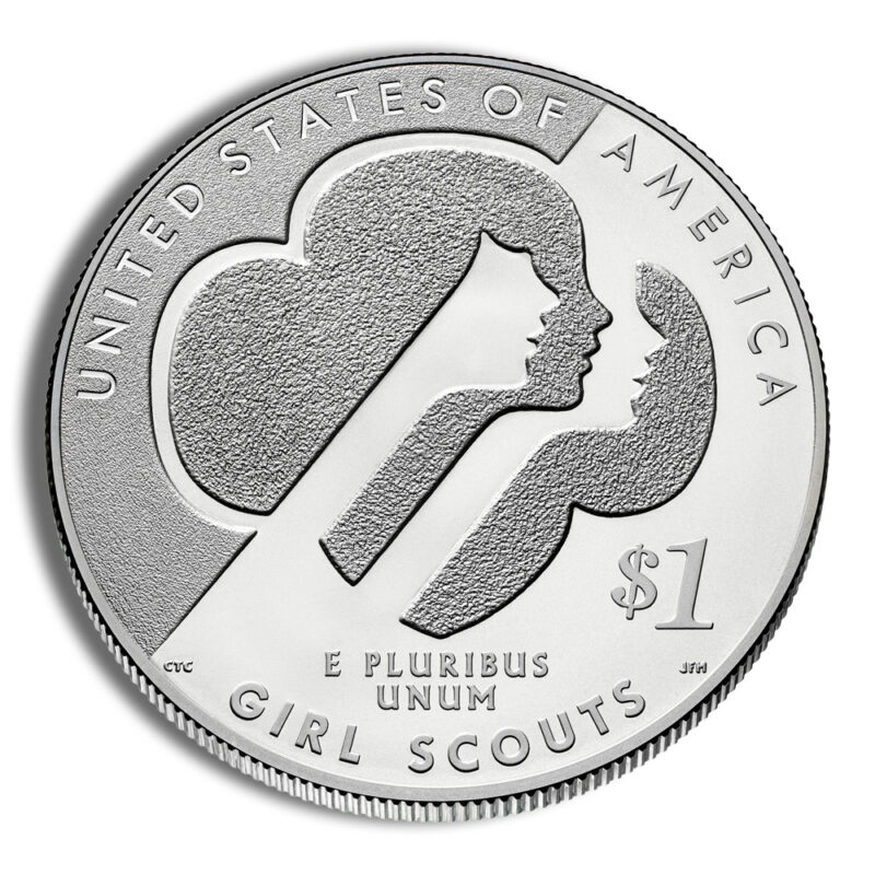 2013-W $1 Girl Scouts Silver Commem - BU - Image 2