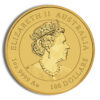 2023 1 oz Australia Gold Lunar Rabbit BU - Series III - Image 2