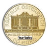 1/2 oz Austrian Philharmonic Gold Coin (Year Varies) - Image 2