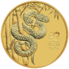2025 1 oz Australia Gold Lunar Snake BU - Series III