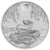 2025 2 oz Australia Silver Lunar Snake BU - Series III
