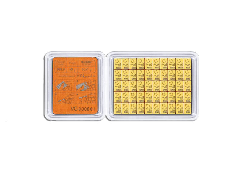 50 x 1 gram .9999 Valcambi CombiBarÂ Gold (In Assay) - Image 2