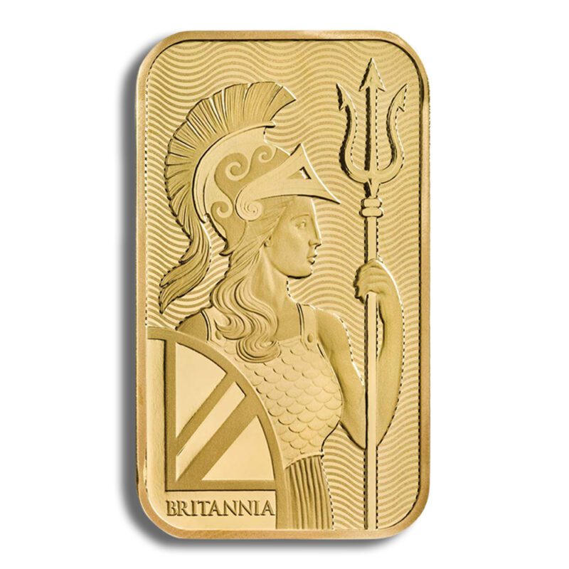 1 oz Gold Bar - Britannia (Carded) - Image 3