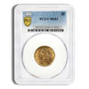 $5 Gold Liberty Half Eagle - PCGS MS63