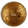 $20 Gold Liberty Double Eagle - AU - Image 2