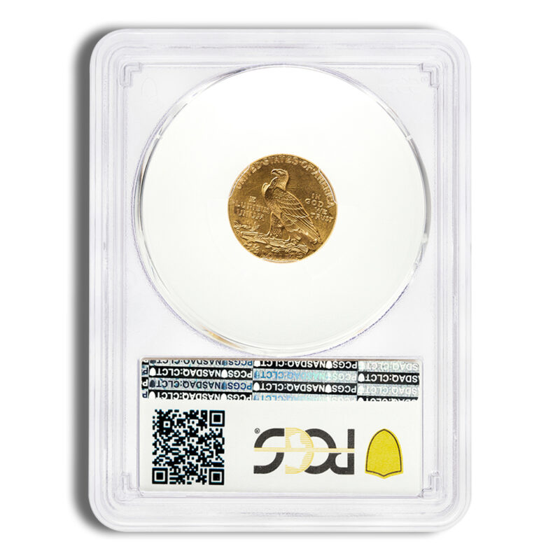 $2.5 Gold Indian Quarter Eagle - PCGS MS63 - Image 2