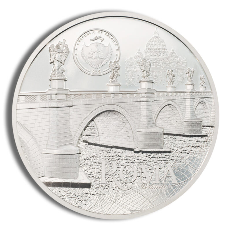 2022 3 oz Palau Tiffany Metropolis - Roma - Image 2