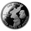 1991-P $1 Korean War Silver Commem - Proof - Image 2