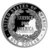 1996-S $1 Community Service Silver Commem - Proof - Image 2