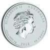 2018 1/2 oz Australia Silver Lunar Dog BU - Series II - Image 2