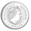 2007 1 oz Australia Silver Lunar Pig BU - Series I - Image 2
