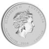 2014 1 oz Australia Silver Lunar Horse BU - Series II - Image 2