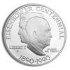 1990-P $1 Eisenhower Silver Commem - Proof