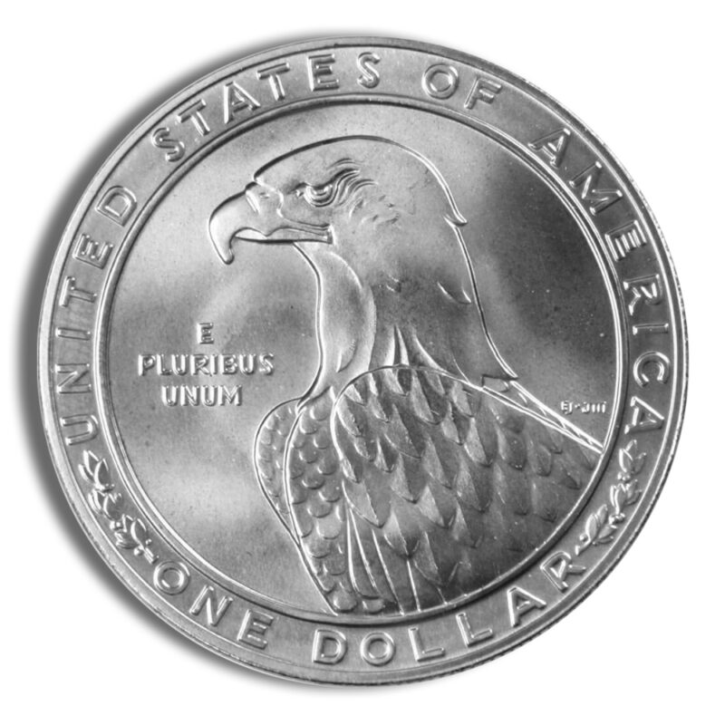 1983-D $1LA Olympic Silver Commem - BU - Image 2