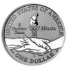 1995-P $1 Gymnast Silver Commem - Proof - Image 2