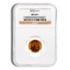 $2.5 Gold Liberty Quarter Eagle - NGC MS64