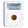 $2.5 Gold Indian Quarter Eagle - PCGS MS62