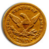 $2.5 Gold Liberty Quarter Eagle - Cleaned/Low Grade - Image 2
