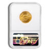 1986 1/4 oz Gold Eagle $10 NGC MS69 - Image 2