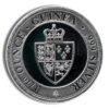 1/10 oz St. Helena Spade Guinea Shield Silver Coin (Year Varies) - Image 2