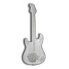 2022 1 oz Solomon Islands Silver Fender Stratocaster - Fiesta Red