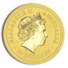 2005 1/2 oz Australia Gold Lunar Rooster BU - Series II - Image 2
