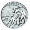 2021 Kilo Australia Silver Lunar Ox BU - Series III
