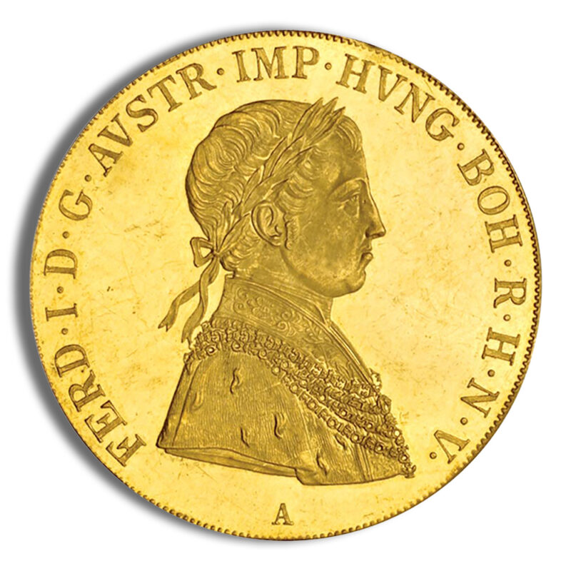 Austria 4 Ducat Gold Coin - Image 2