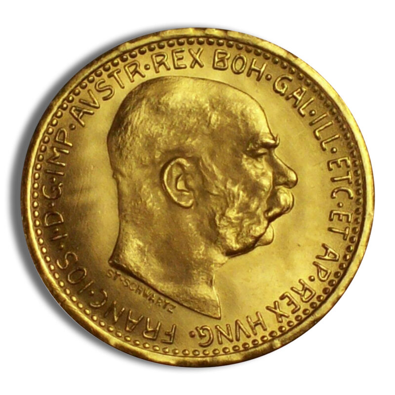Austria 10 Corona Gold Coin - Image 2