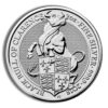 2018 2 oz Silver Great Britain Queen's Beasts - Bull