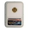 2002 1/4 oz Gold Eagle $10 NGC MS69 - Image 2