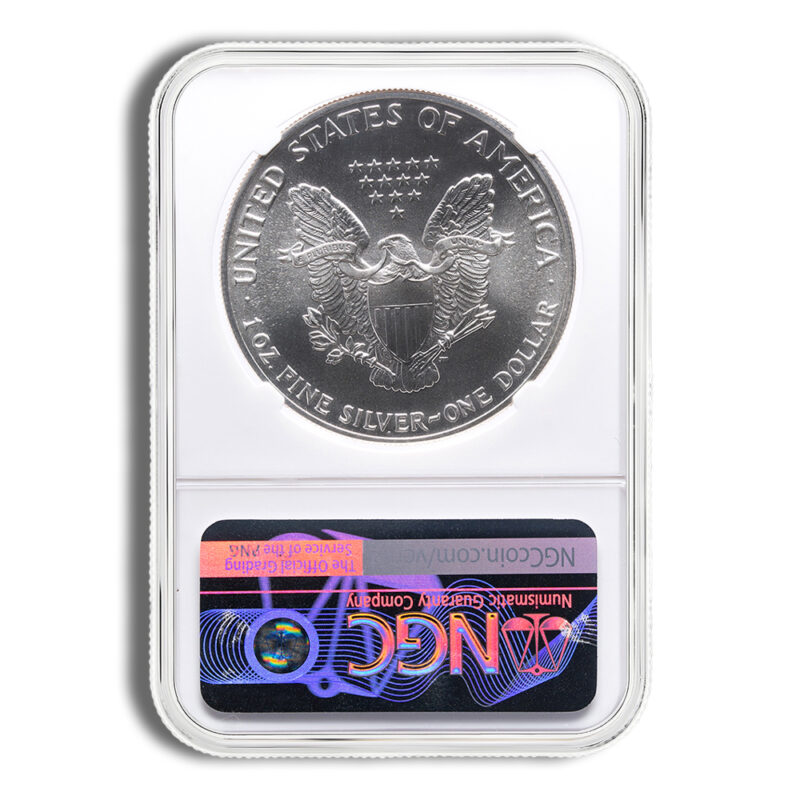 1989 Silver Eagle NGC MS70 - Image 2