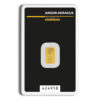 1 gram Gold Bar - Argor-Heraeus (Carded)