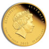 2015 1/4 oz Australia Gold Lunar Goat BU - Series II - Image 2