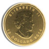 2014 1/4 oz Canadian Arctic Fox Gold Coin - Image 2