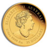 2021 1/4 oz Australia Gold Lunar Ox BU - Series III - Image 2