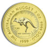 1999 2 oz Australia Gold Nugget - BU