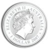 2010 1 oz Australia Silver Lunar Tiger BU - Series I - Image 2