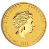 2012 1/20 oz Australia Gold Lunar Dragon BU - Series II - Image 2