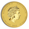 2013 1/2 oz Australia Gold Lunar Snake BU - Series II - Image 2