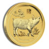 2019 1/4 oz Australia Gold Lunar Pig BU - Series II - Image 3